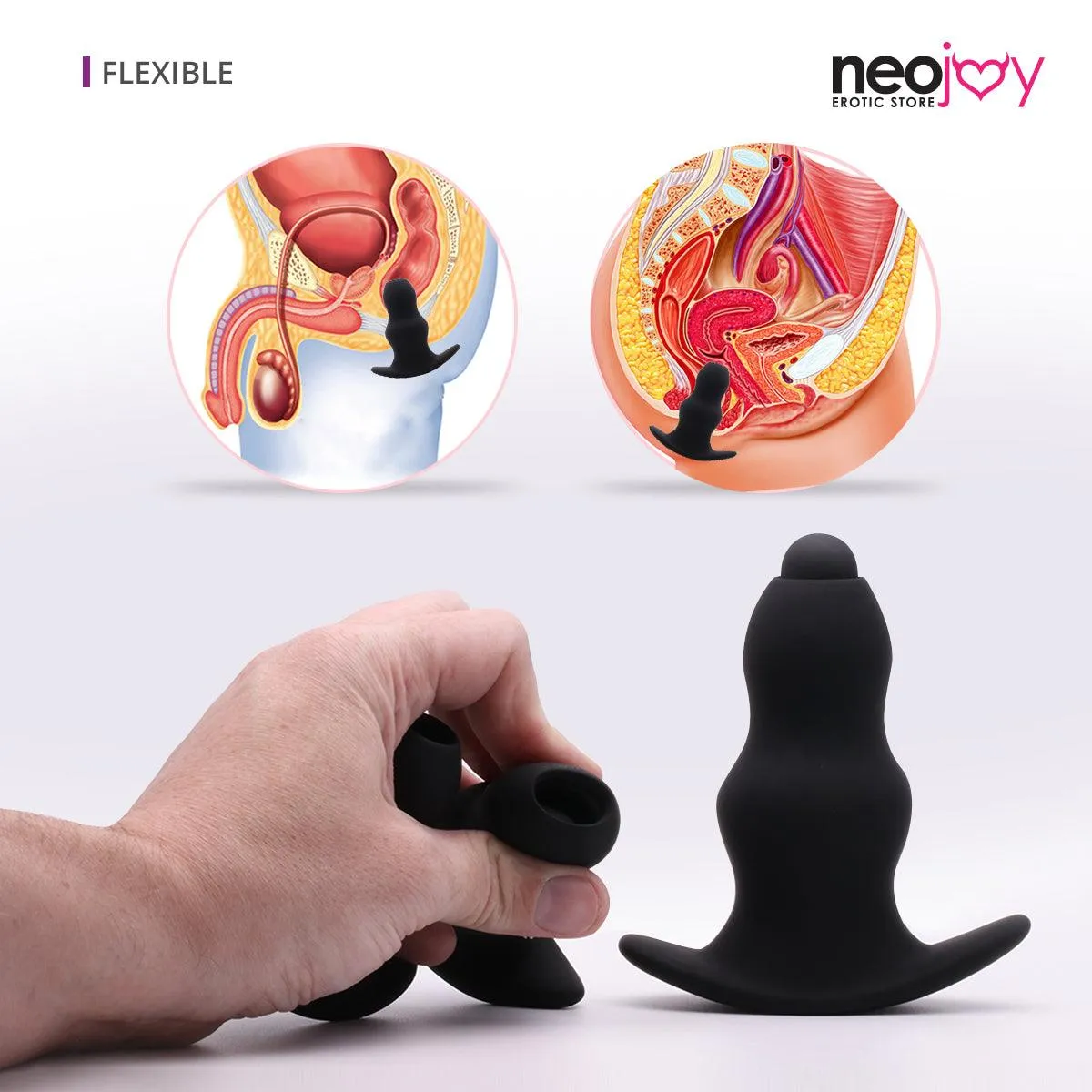 Neojoy Prostate Massager Silicon Flexible