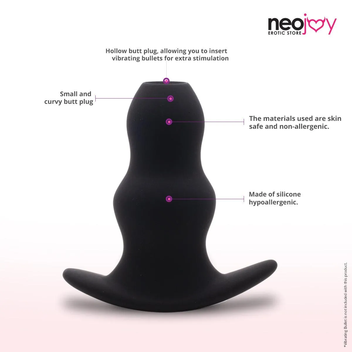 Neojoy Prostate Massager Silicon Flexible