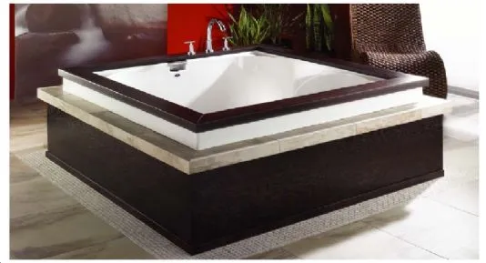 Neptune Macao 6060 Whirlpool - 59-3/4" L x 59-3/4" W x 21" H - MA6020T