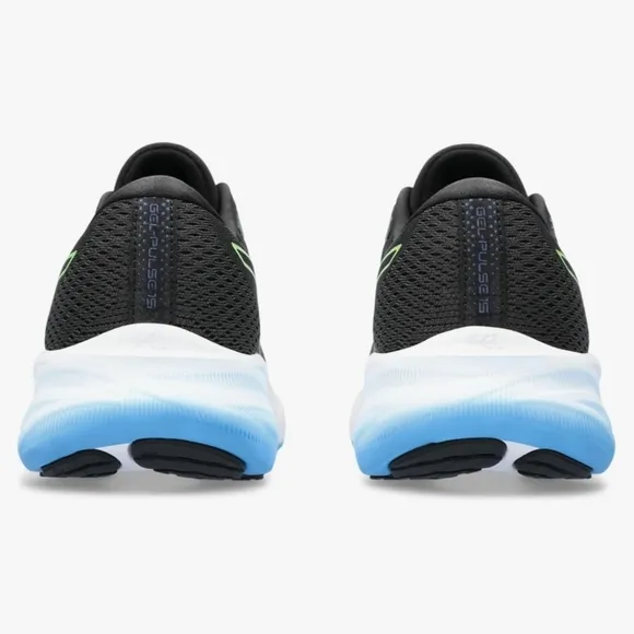 New Asics Gel-Pulse 15 Running Shoes Black Lime