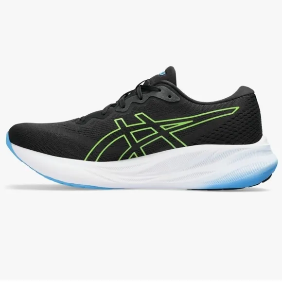 New Asics Gel-Pulse 15 Running Shoes Black Lime