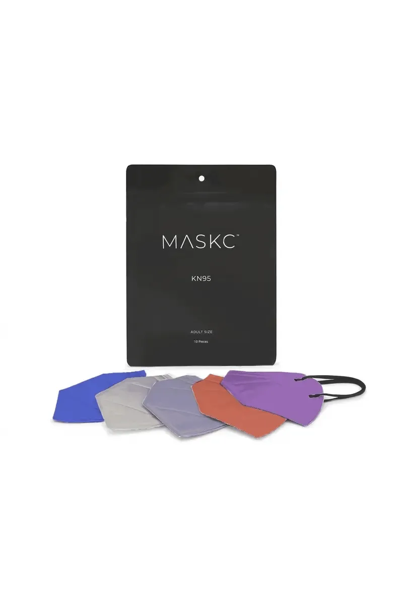 NEW Maskc Deep Hues Variety KN95 Face Masks - 10pk - Retails for $54!