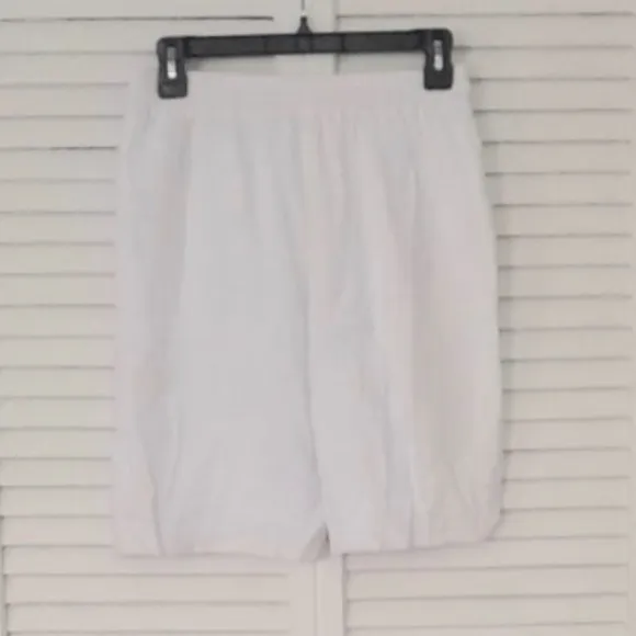 New💙 SPLENDID Addie Bermuda Shorts Gauze Short - crepe white breezy drawstring