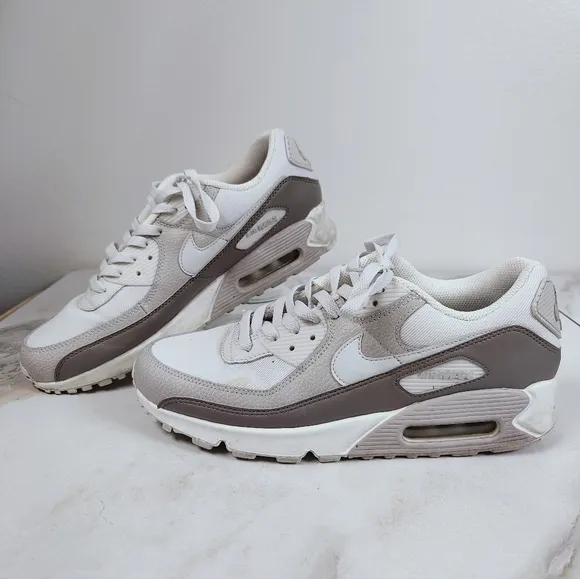 Nike Men's Air Max 90 Photon Dust Iron Ore Running Shoes Sneakers, 9.5