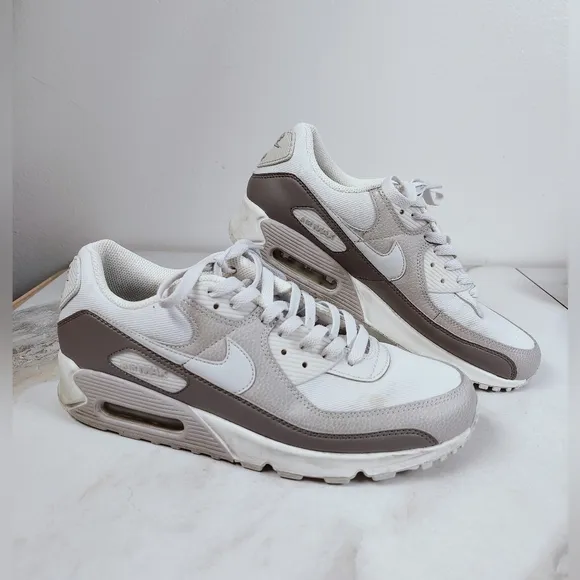 Nike Men's Air Max 90 Photon Dust Iron Ore Running Shoes Sneakers, 9.5