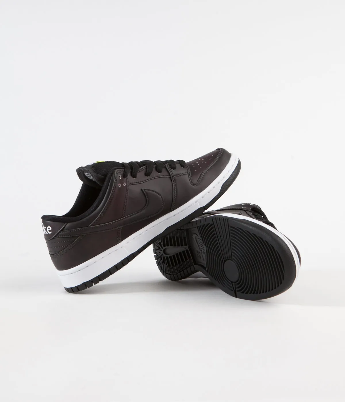 Nike SB x Civilist Dunk Low Pro QS Shoes - Black / Black - Black