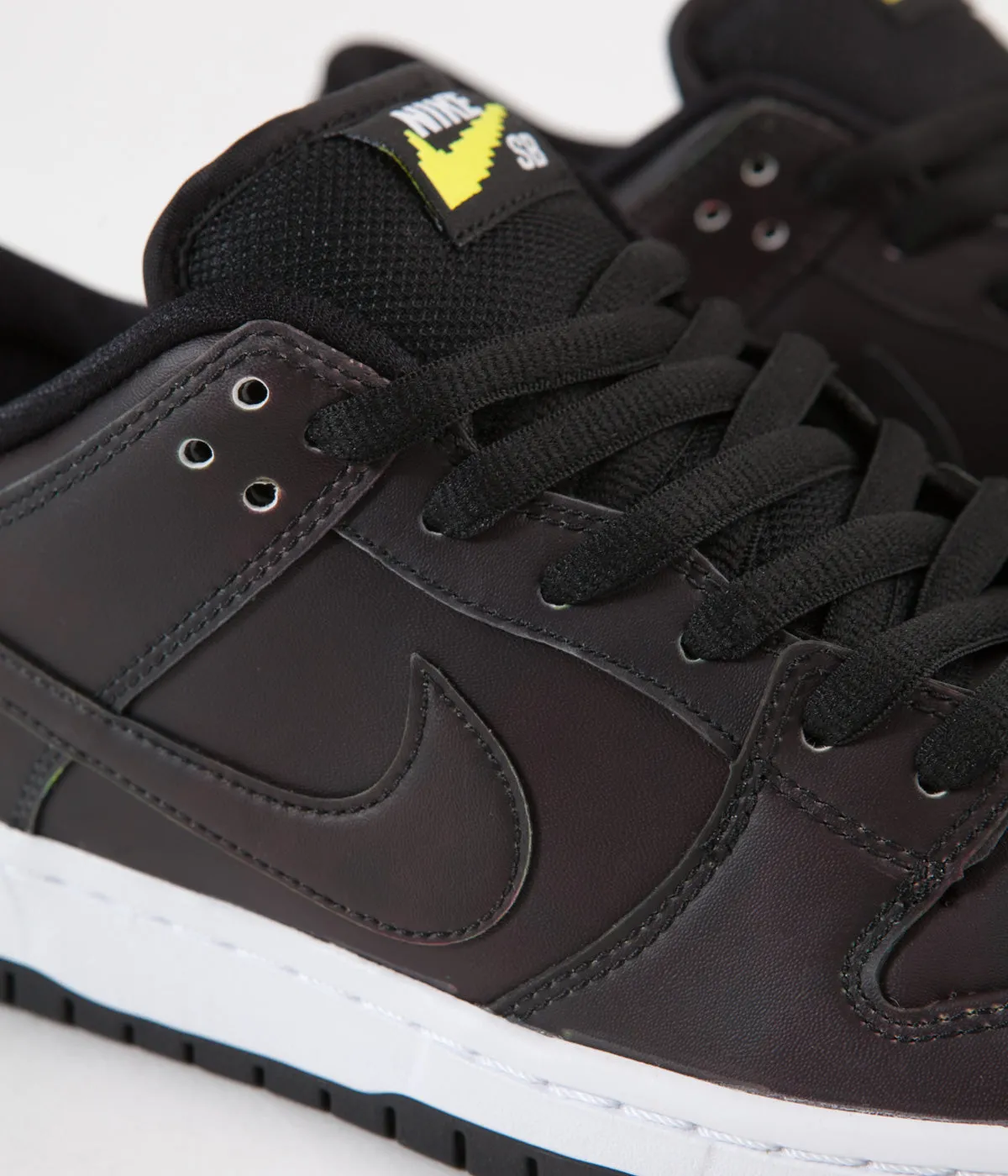Nike SB x Civilist Dunk Low Pro QS Shoes - Black / Black - Black