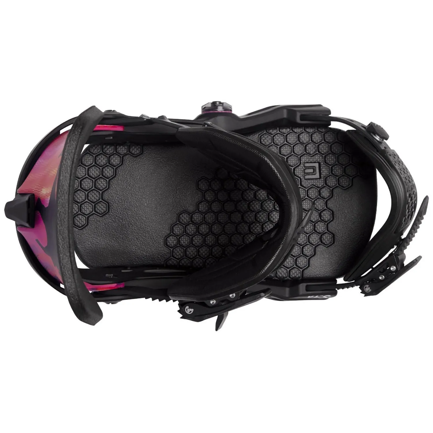 Now Select Pro x Yes Collab Snowboard Bindings Mens Black / Pink
