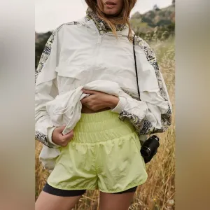 NWT FP Movement By Free People The Way Home Shorts Lemon Verbena Size Medium
