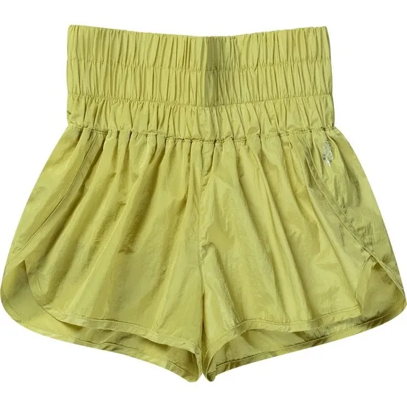 NWT FP Movement By Free People The Way Home Shorts Lemon Verbena Size Medium