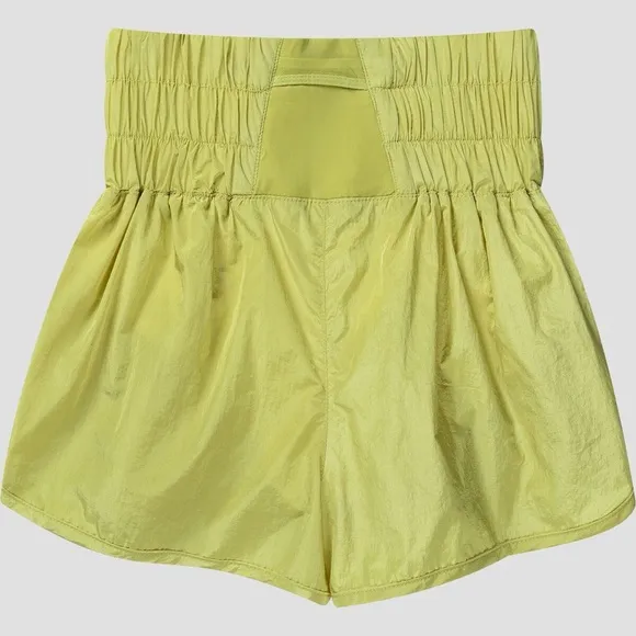 NWT FP Movement By Free People The Way Home Shorts Lemon Verbena Size Medium