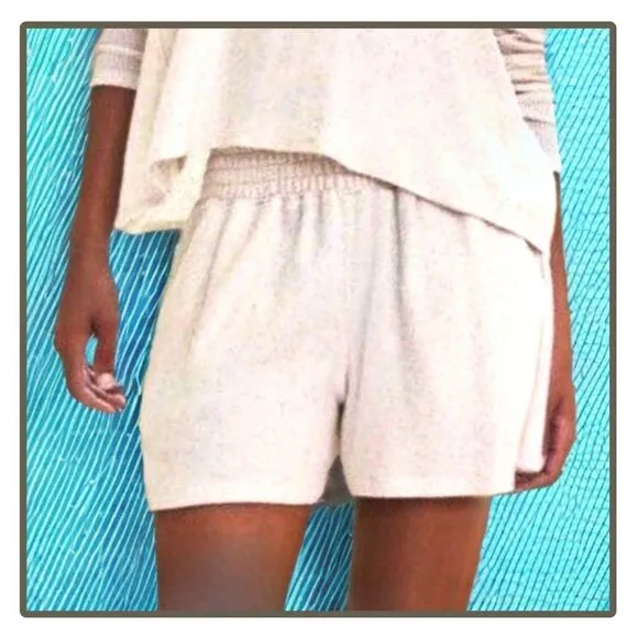NWT Johnny Was Calme Smocked Cozy Shorts