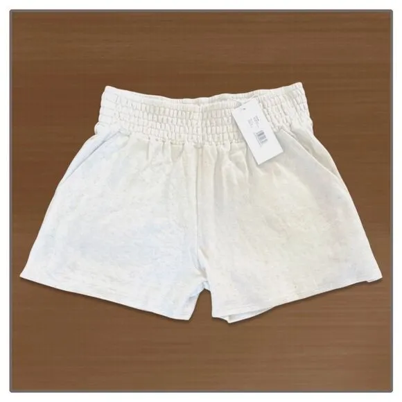 NWT Johnny Was Calme Smocked Cozy Shorts