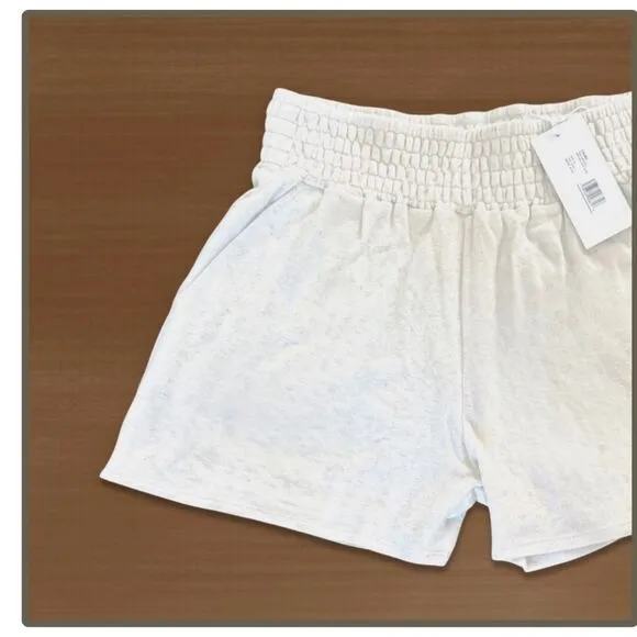 NWT Johnny Was Calme Smocked Cozy Shorts
