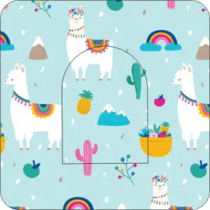 Omnipod Llama Party Design Patches 10 pack