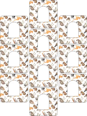 Omnipod Native Animals Design Patches 10 pack