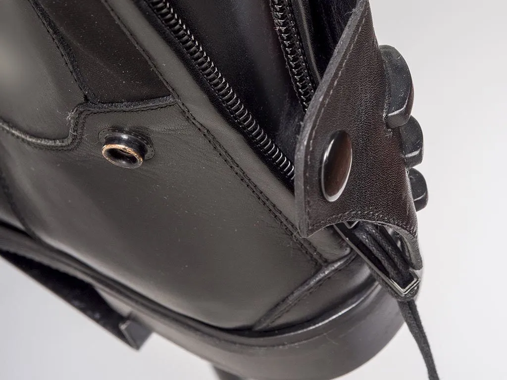 Orion Tall Riding Boots - Black