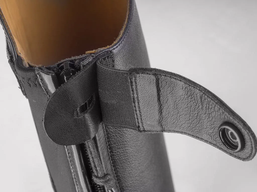 Orion Tall Riding Boots - Black