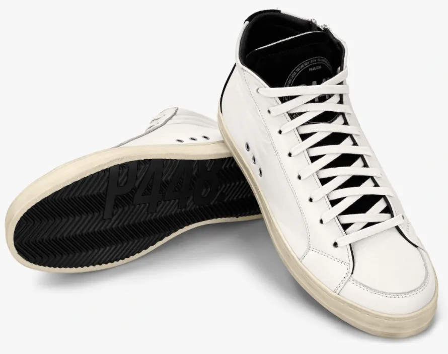 P448 Mens Skate Cream/Black