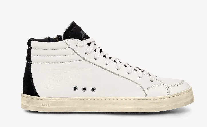 P448 Mens Skate Cream/Black