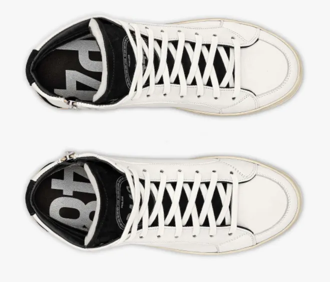 P448 Mens Skate Cream/Black