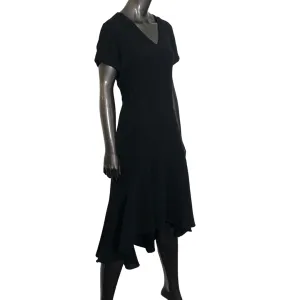 Pamela Maxi V-neck Dress - Black