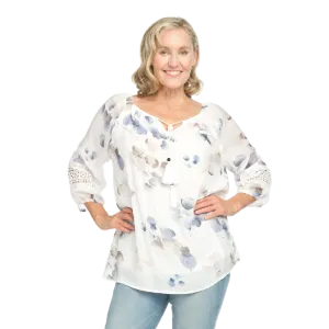 Papillon Boho Blouse Floral
