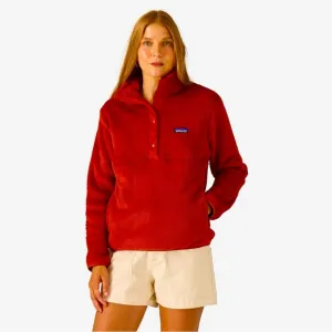 Patagonia Red Women's Re-Tool Half-Snap Pullover