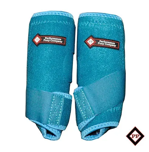Pony Turquoise Leg Boot