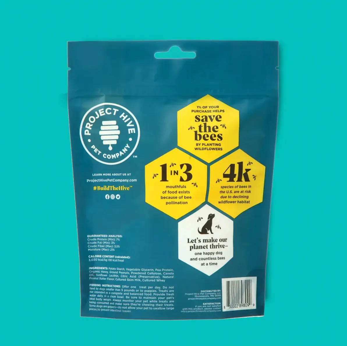 Project Hive - 8oz Hive Chew - Peanuts and Honey