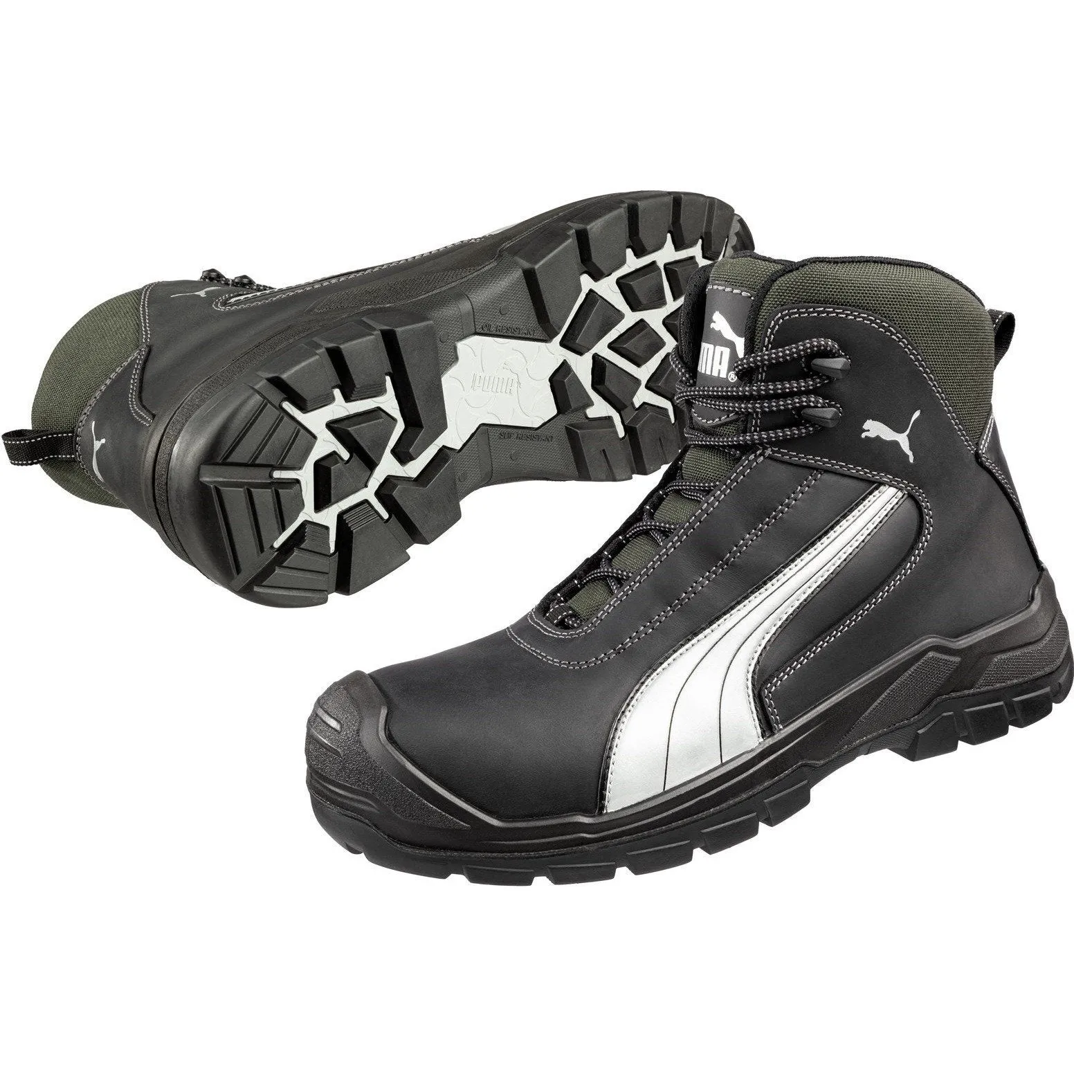 Puma Cascades Mens Safety Mid Boot with Composite Toe Cap