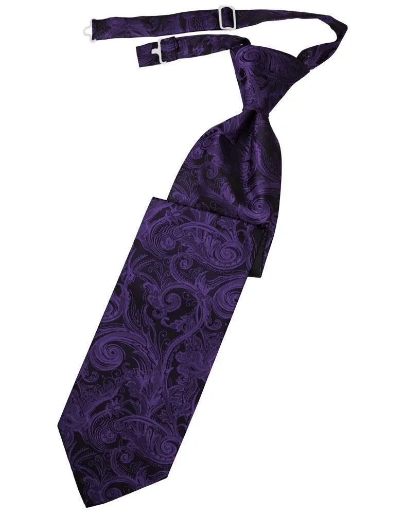 Purple Tapestry Necktie