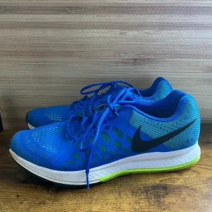 RARE Nike Zoom Pegasus 31 Men US 12 Blue Running Athletic Shoes