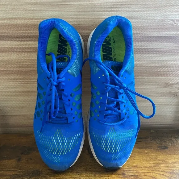 RARE Nike Zoom Pegasus 31 Men US 12 Blue Running Athletic Shoes