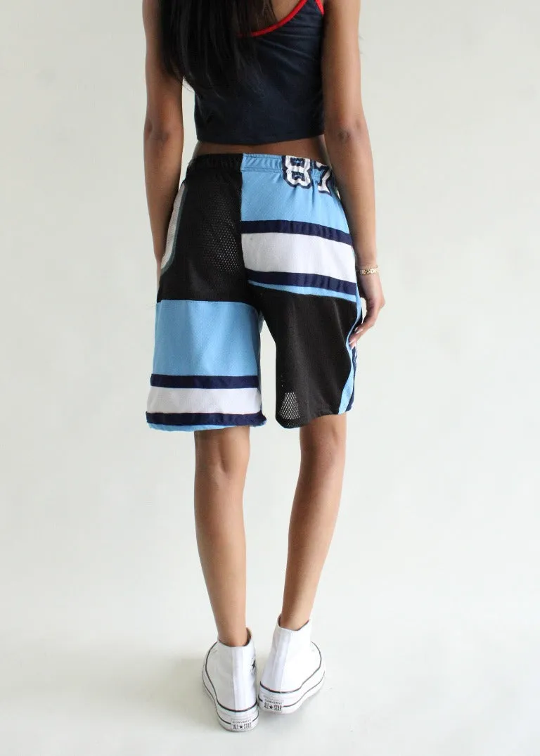RCYCLD Jersey Wide Leg Jort