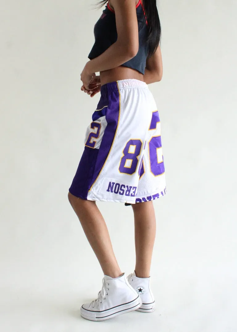 RCYCLD Jersey Wide Leg Jort