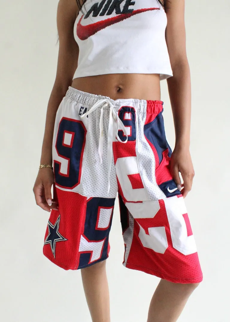 RCYCLD Jersey Wide Leg Jort
