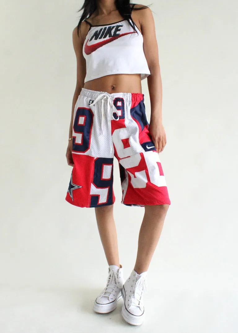 RCYCLD Jersey Wide Leg Jort