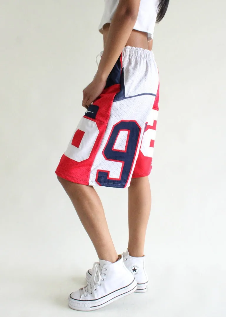 RCYCLD Jersey Wide Leg Jort