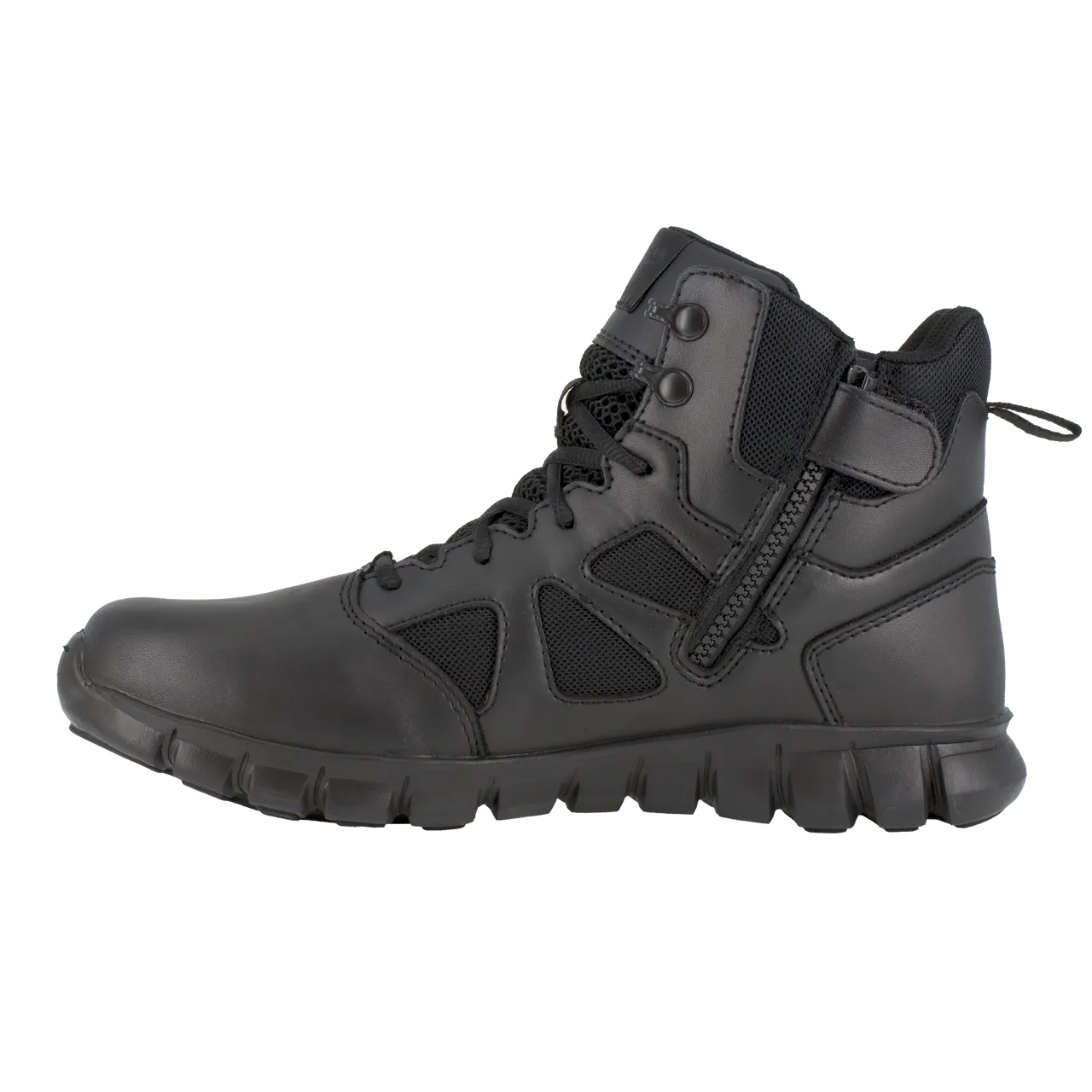 Reebok Tactical Mens 6 Inch Sublite Cushion Tactical Boots Black RB8605