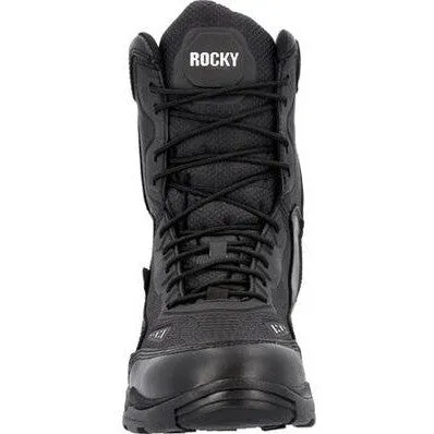 Rocky Men's Tac One 8" Soft Toe WP Public Service Boot -Black- RKD0111