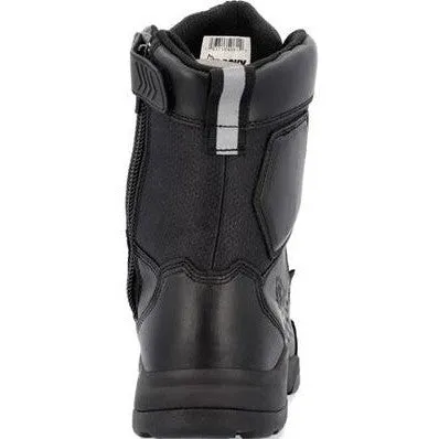 Rocky Men's Tac One 8" Soft Toe WP Public Service Boot -Black- RKD0111