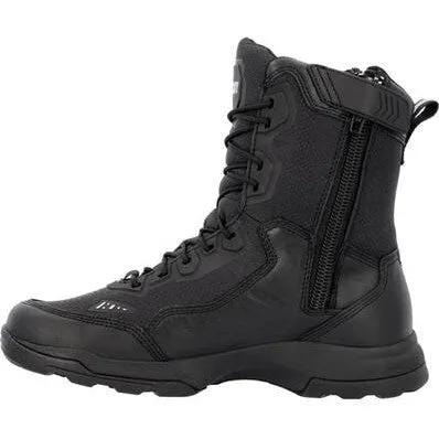 Rocky Men's Tac One 8" Soft Toe WP Public Service Boot -Black- RKD0111