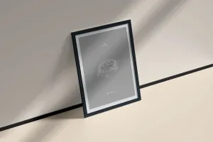 Rolex Milsub Framed Poster - Front View