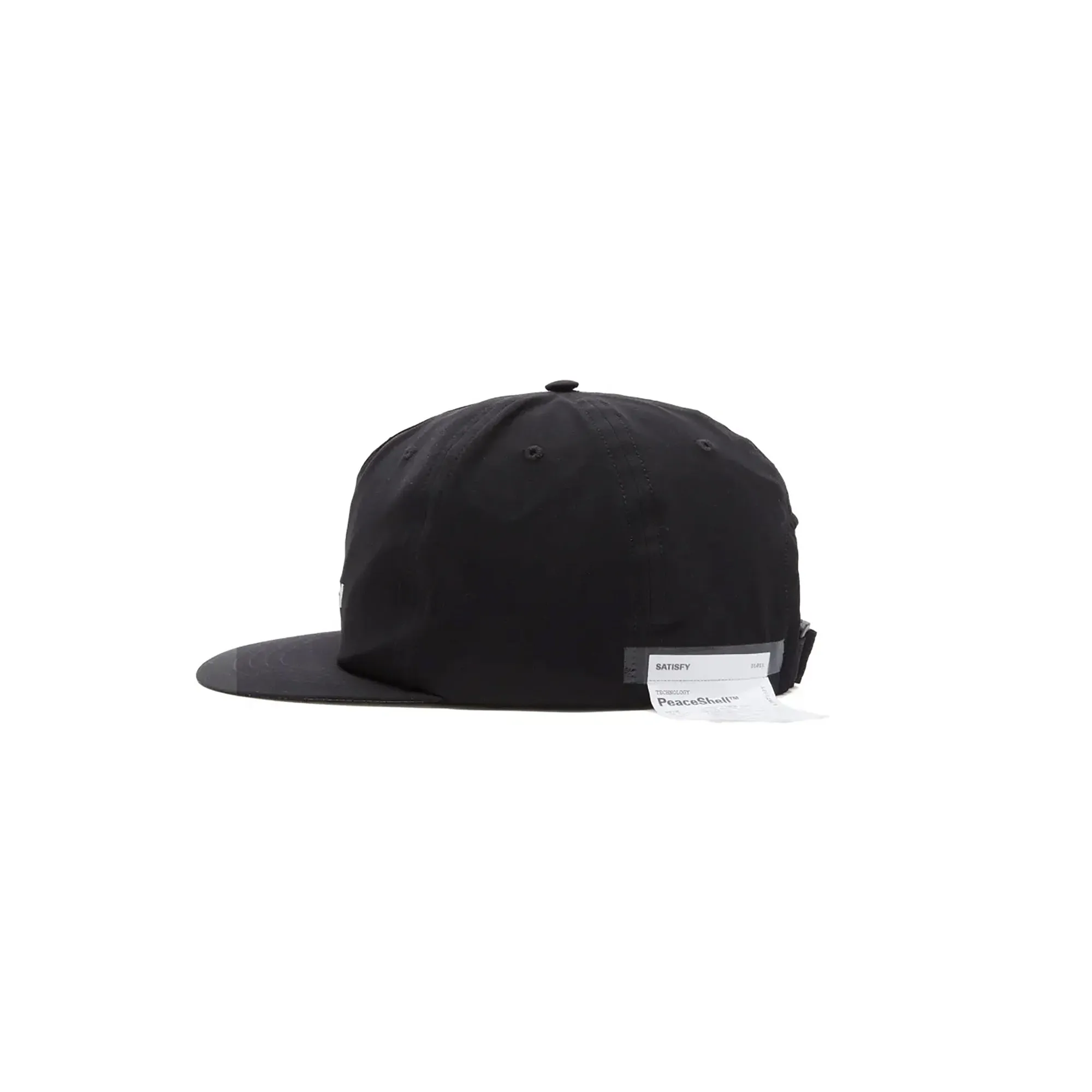 Satisfy PeaceShell™ 5 Panel Pinch Cap - Black
