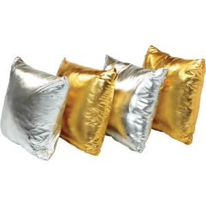 Scatter Cushions - Metallic pk 4