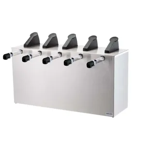 Server Express Quintuple - Countertop Quintuple Serving Station - (5) Express Pumps