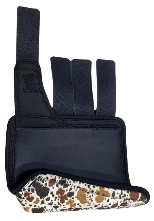 Showman ® Cow Print Elite Equine Sport Medicine Boot *Sold in Pairs*