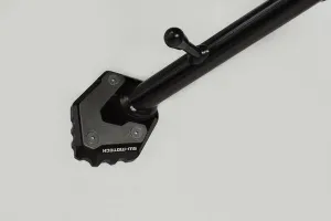 SIDE STAND FOOT EXTENSION SW MOTECH SIDE STAND EXTENSION MADE OF ALUMINUM ALLOY AND CNC MILLED.