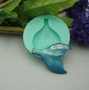 Silicone Mold Mermaid Jewelry Making Resin Polymer Clay.